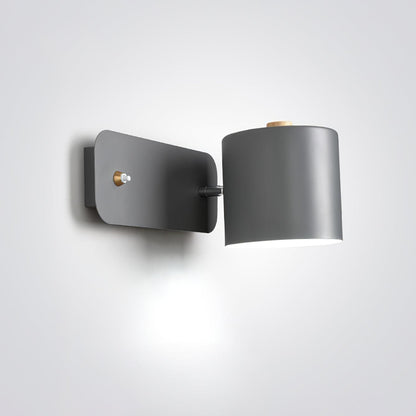 Modern Rotatable Wall Lamp | Adjustable Cylinder Light for Bedroom and Living Room