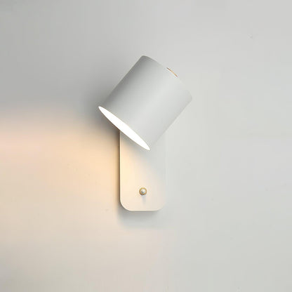 Modern Rotatable Wall Lamp | Adjustable Cylinder Light for Bedroom and Living Room