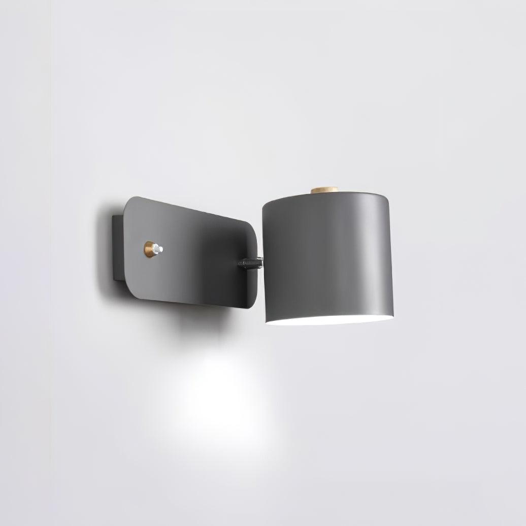 Modern Rotatable Wall Lamp | Adjustable Cylinder Light for Bedroom and Living Room