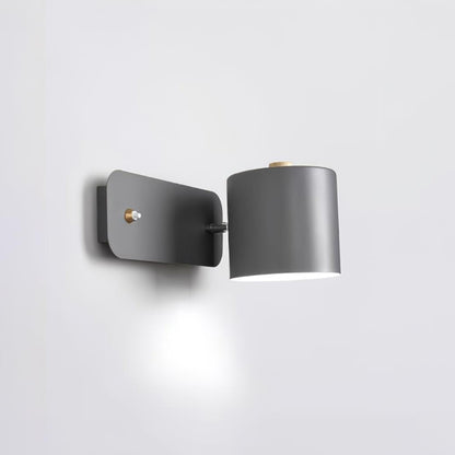 Modern Rotatable Wall Lamp | Adjustable Cylinder Light for Bedroom and Living Room
