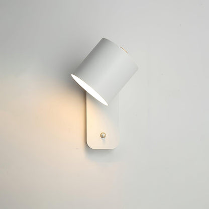 Modern Rotatable Wall Lamp | Adjustable Cylinder Light for Bedroom and Living Room