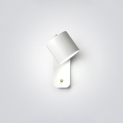 Modern Rotatable Wall Lamp | Adjustable Cylinder Light for Bedroom and Living Room