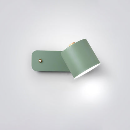 Modern Rotatable Wall Lamp | Adjustable Cylinder Light for Bedroom and Living Room