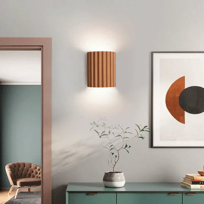 Modern Resin LED Wall Light Sconce | Artistic Bedroom Living Room Wall Lamp