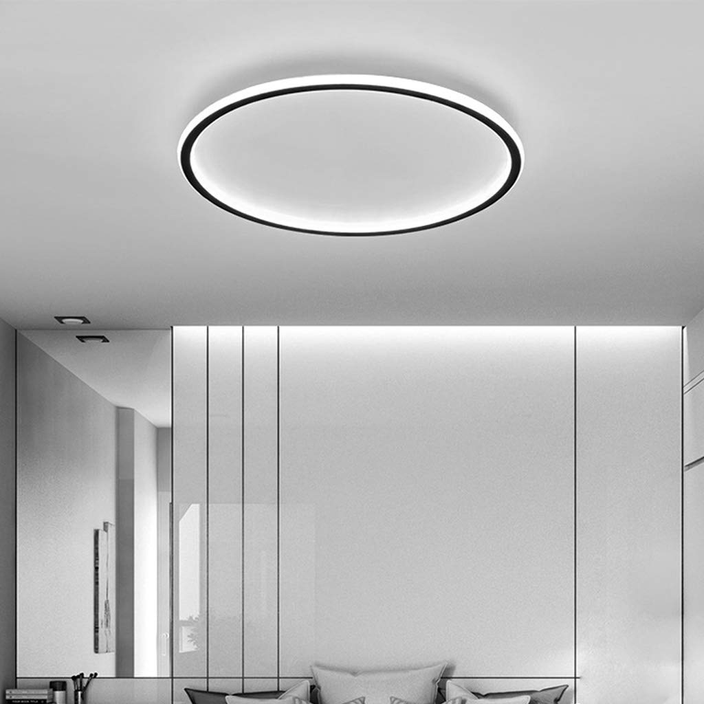 Ultra Slim Round LED Ceiling Light | Modern Minimalist Bedroom Living Room Lamp