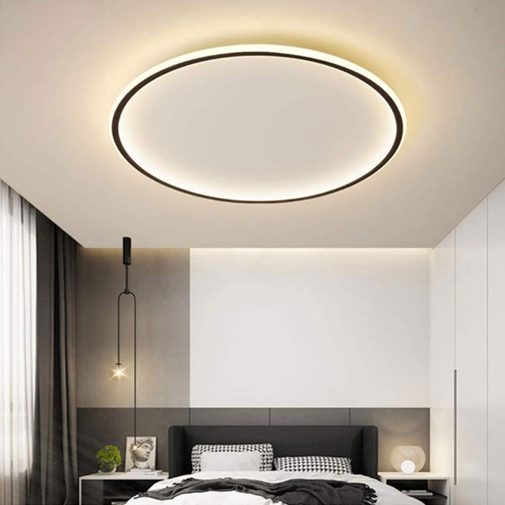 Ultra Slim Round LED Ceiling Light | Modern Minimalist Bedroom Living Room Lamp
