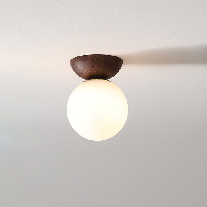 Japanese Style Ceiling Lamp | Modern LED Flush Mount Light