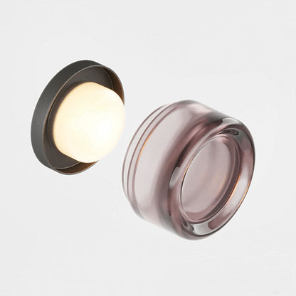 Round LED Wall Light Sconce | Modern Indoor Bedroom Living Room Wall Lamp