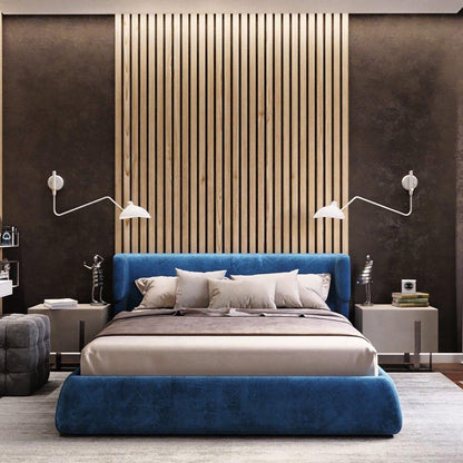 Adjustable Arm Wall Lamp Sconce | Modern Swing Arm Wall Light for Bedroom