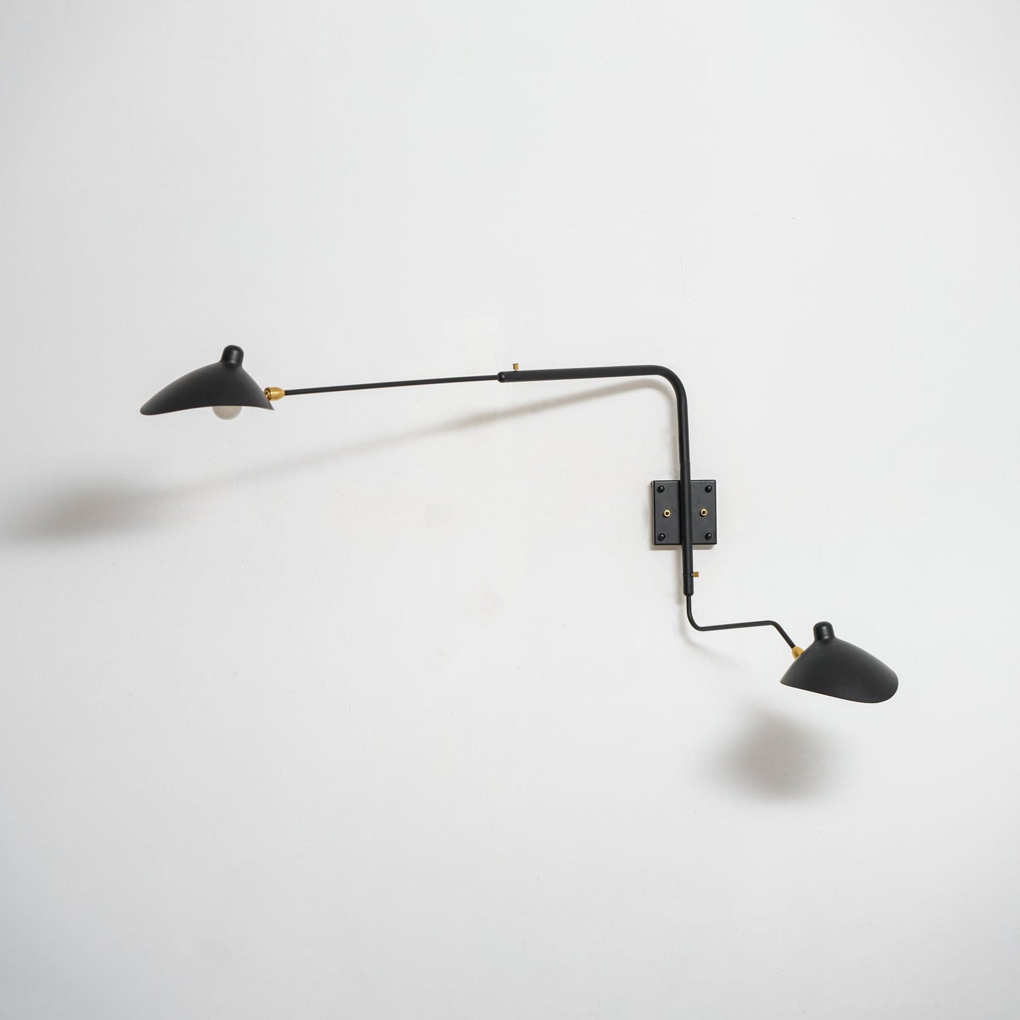Adjustable Arm Wall Lamp Sconce | Modern Swing Arm Wall Light for Bedroom