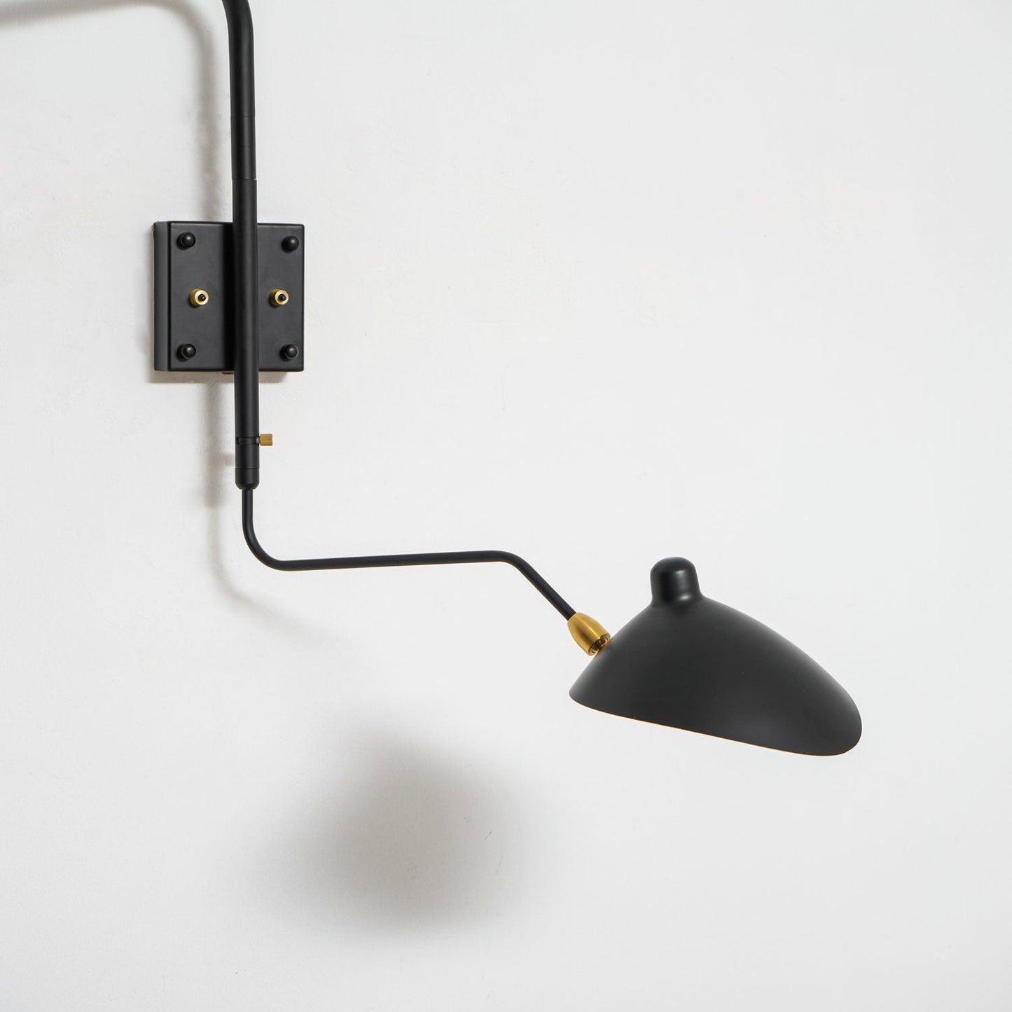 Adjustable Arm Wall Lamp Sconce | Modern Swing Arm Wall Light for Bedroom