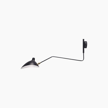Adjustable Arm Wall Lamp Sconce | Modern Swing Arm Wall Light for Bedroom