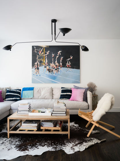 Modern Multi Arm Ceiling Lamp | Adjustable Chandelier for Living Room and Dining