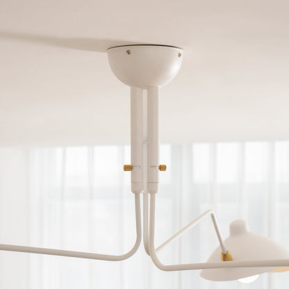 Modern Multi Arm Ceiling Lamp | Adjustable Chandelier for Living Room and Dining