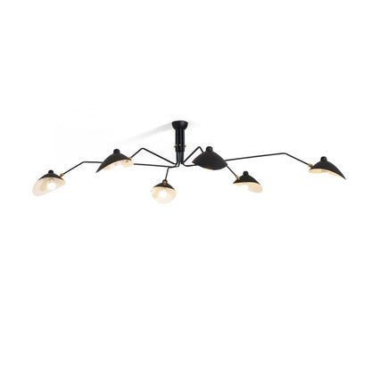 Modern Multi Arm Ceiling Lamp | Adjustable Chandelier for Living Room and Dining