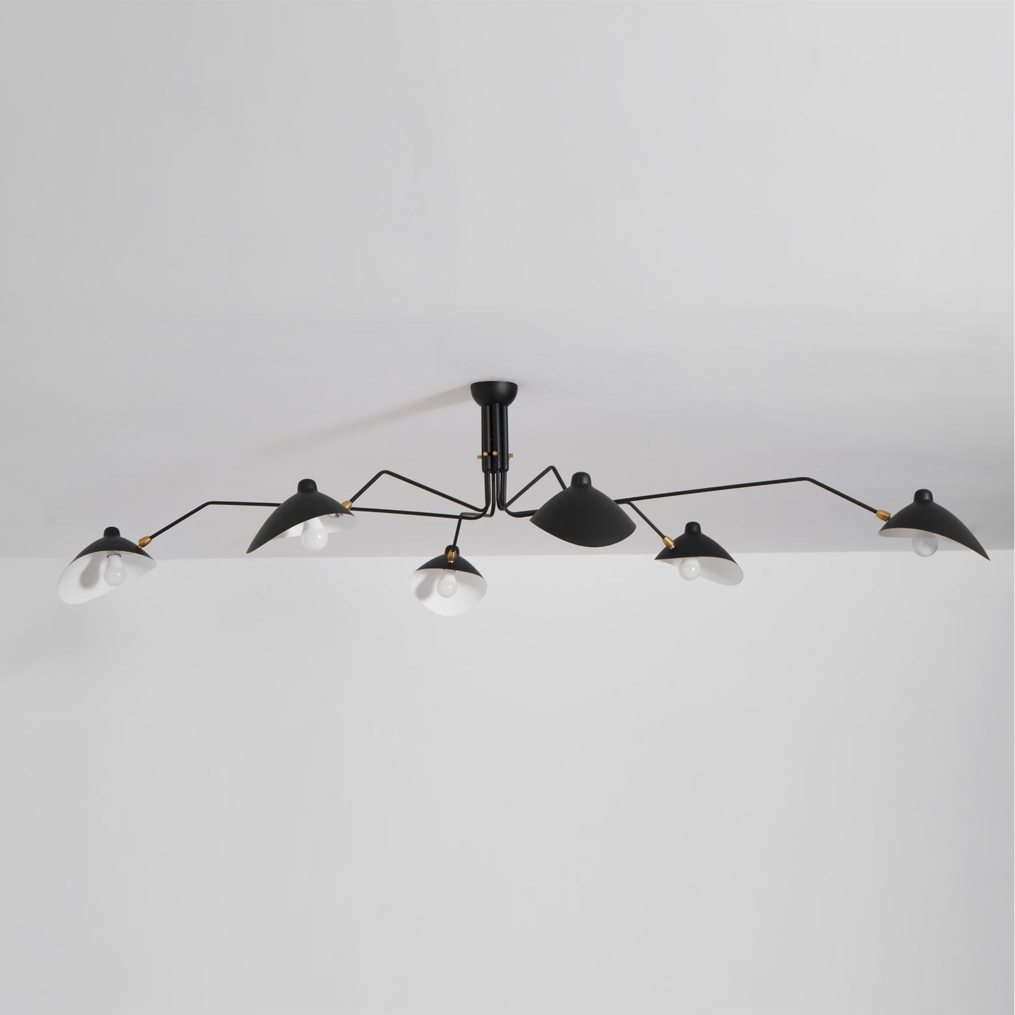Modern Multi Arm Ceiling Lamp | Adjustable Chandelier for Living Room and Dining