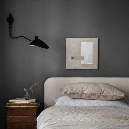 Adjustable Arm Wall Lamp Sconce | Modern Swing Arm Wall Light for Bedroom