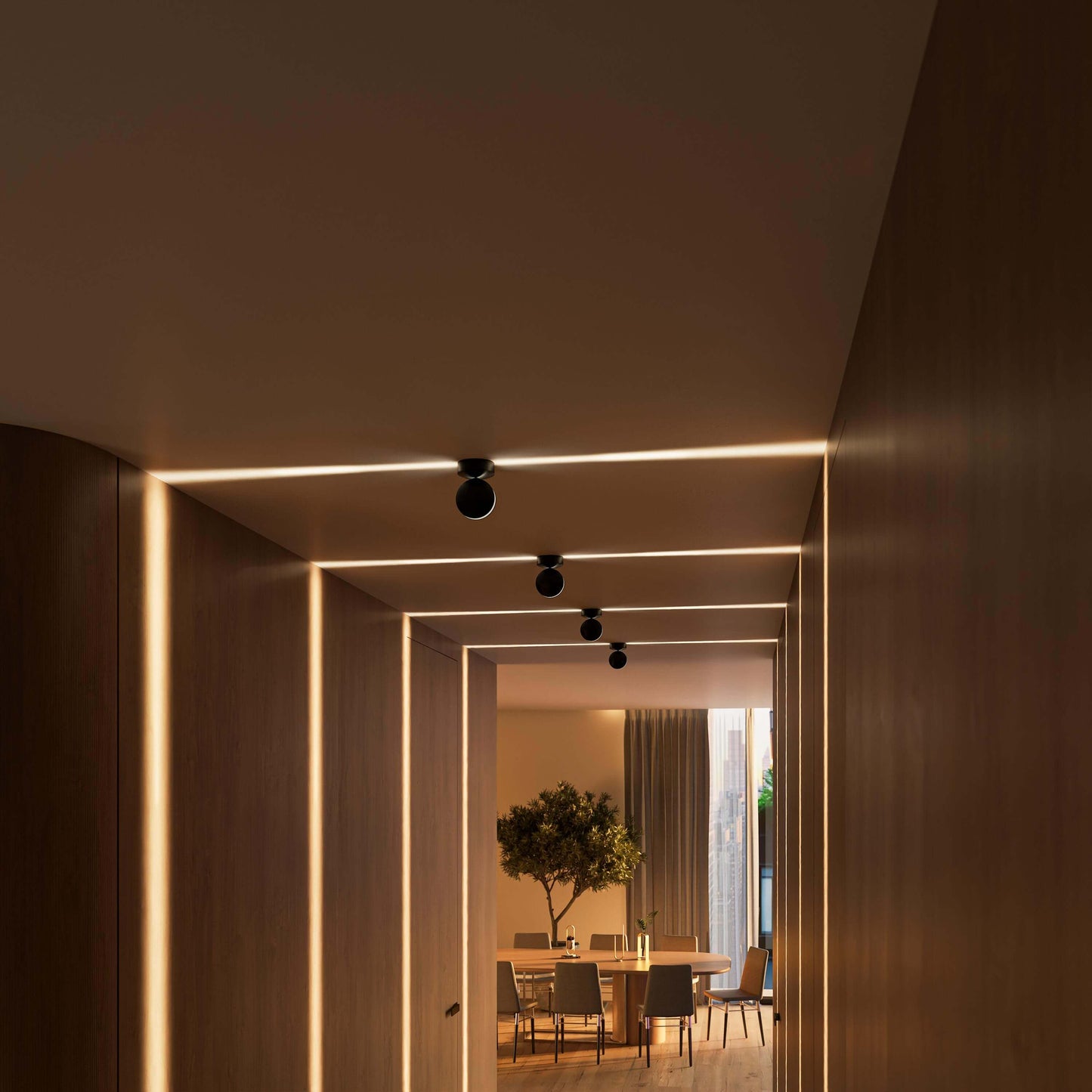 Rotating LED Wall Light Sconce | Modern Adjustable Indoor Bedroom Lamp