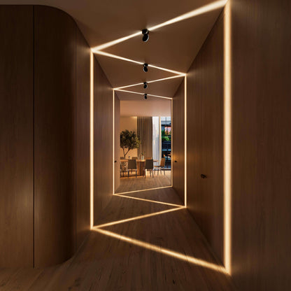 Rotating LED Wall Light Sconce | Modern Adjustable Indoor Bedroom Lamp