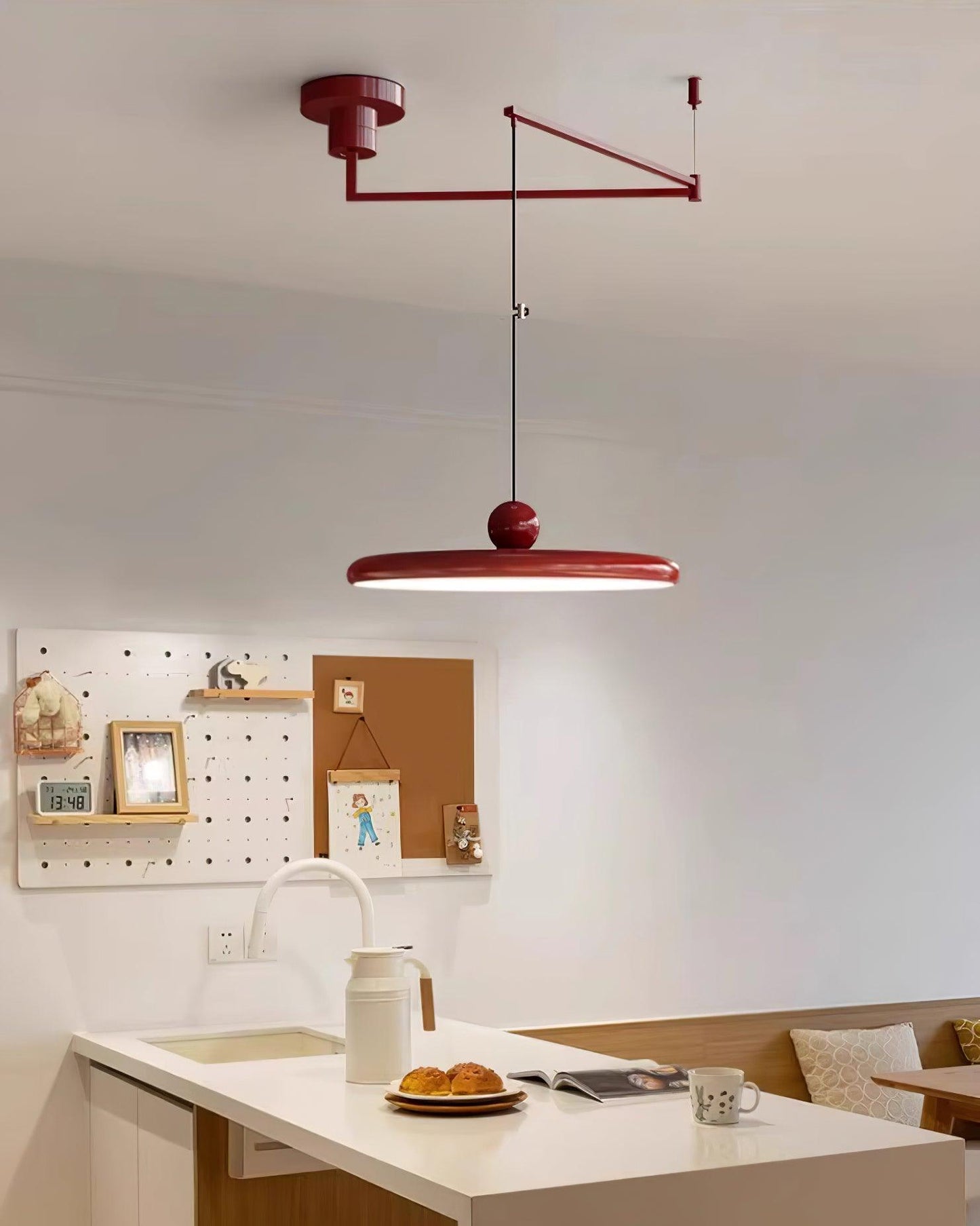 Adjustable Modern Pendant Light | Contemporary LED Ceiling Lamp