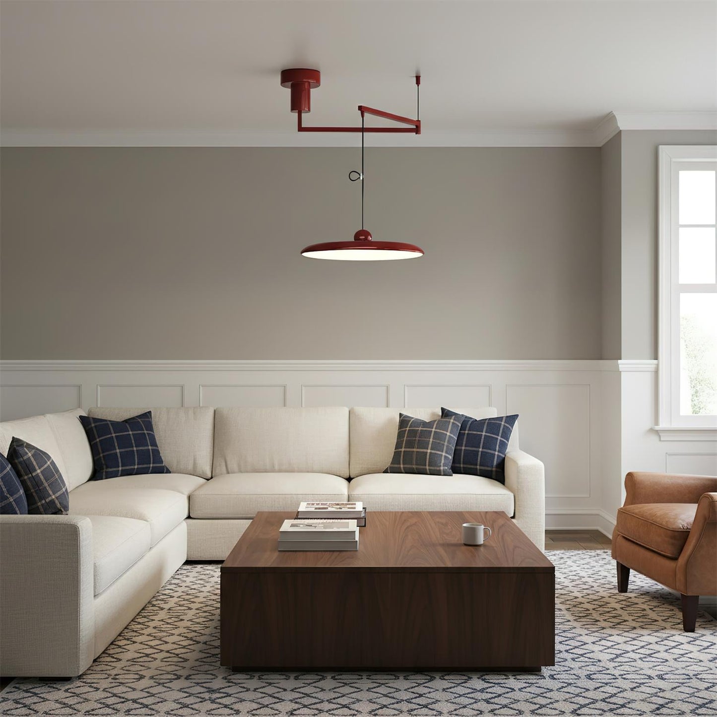 Adjustable Modern Pendant Light | Contemporary LED Ceiling Lamp