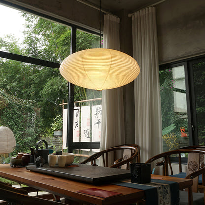 Japanese Paper Pendant Ceiling Lamp | Modern Hanging Light for Bedroom and Living