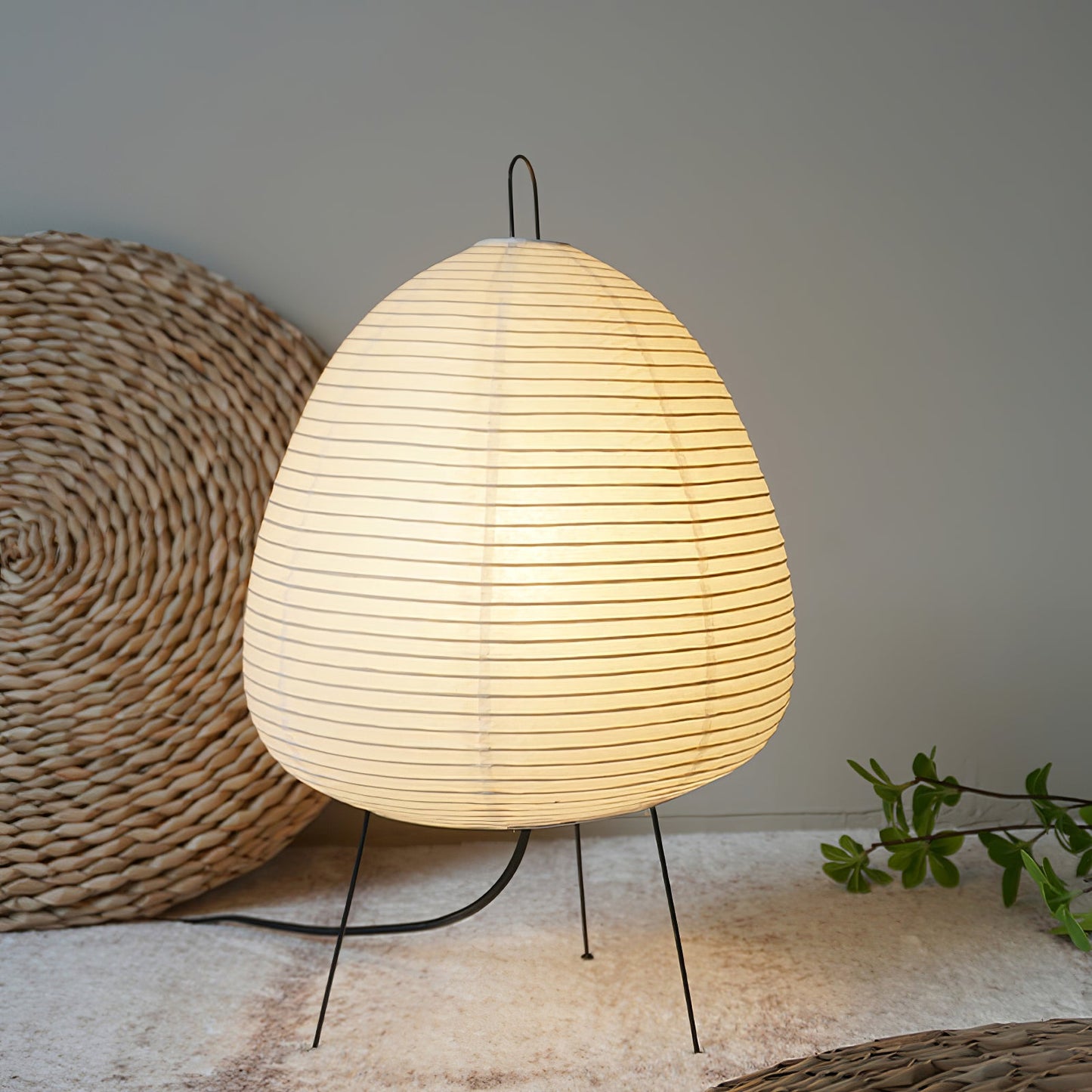 Modern Paper Table Lamp | Floor Lamp with Soft Glow for Living Room and Bedroom