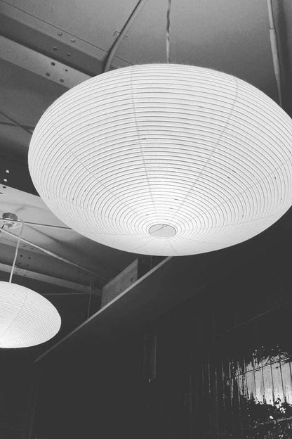 Japanese Paper Pendant Ceiling Lamp | Modern Hanging Light for Bedroom and Living