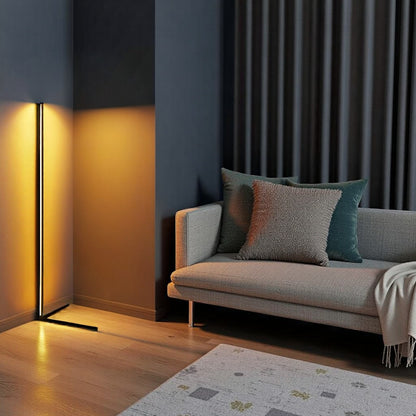 Modern LED Floor Lamp with Remote Control | Colour Changing Standing Light