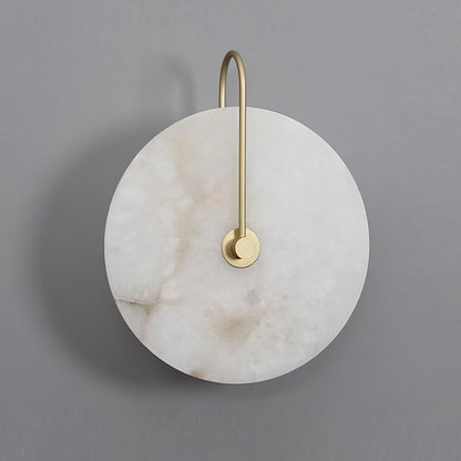 Round Disc Wall Lamp Sconce | Modern Ambient Wall Light for Bedroom and Living