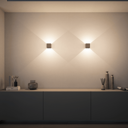 Modern LED Wall Light Sconce | Adjustable Indoor Outdoor Wall Lamp for Bedroom