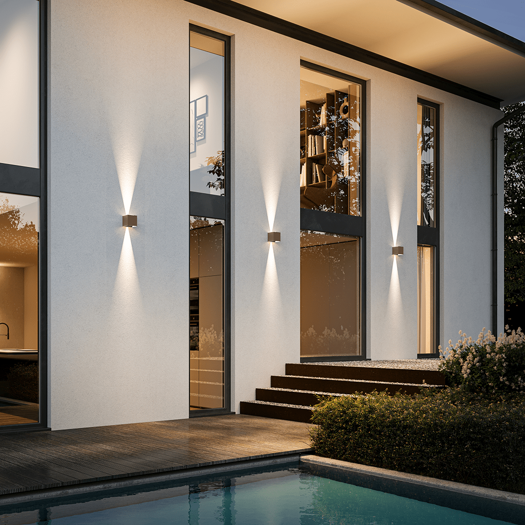Modern LED Wall Light Sconce | Adjustable Indoor Outdoor Wall Lamp for Bedroom