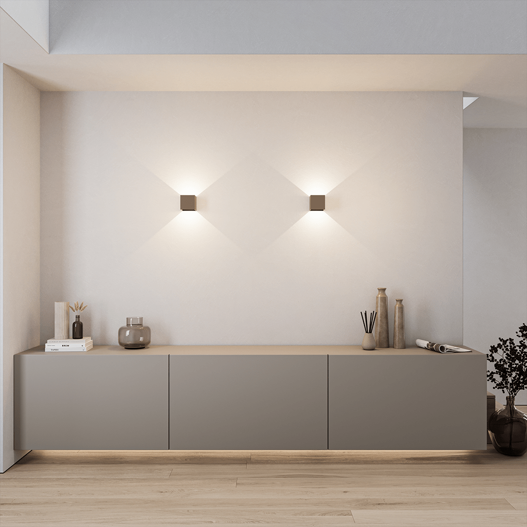 Modern LED Wall Light Sconce | Adjustable Indoor Outdoor Wall Lamp for Bedroom