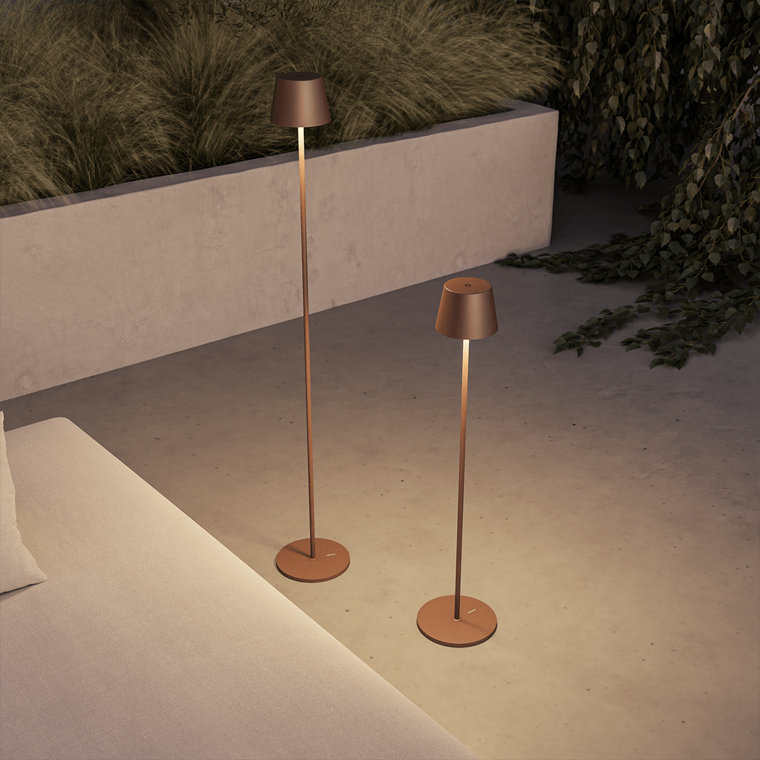 Rechargeable LED Floor Lamp | Adjustable Height Modern Standing Light