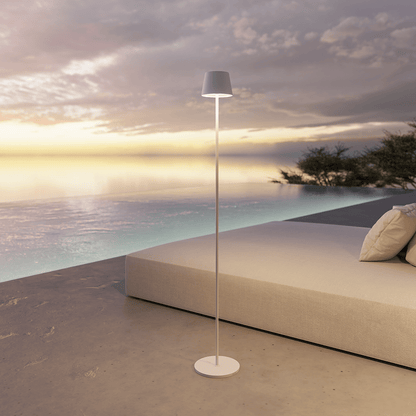 Rechargeable LED Floor Lamp | Adjustable Height Modern Standing Light
