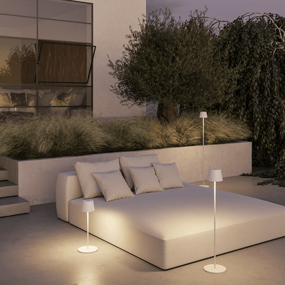 Rechargeable LED Floor Lamp | Adjustable Height Modern Standing Light