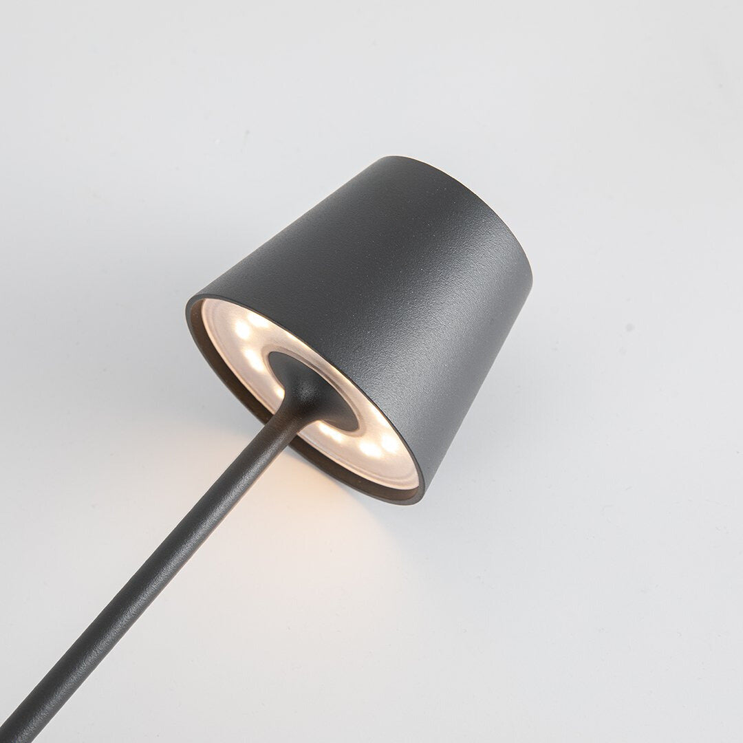 Rechargeable LED Table Lamp with Touch Dimmer | Modern Bedside and Dining Light
