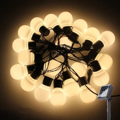 Outdoor string lights