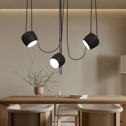 Modern Multi Dimmable Ceiling Light with Adjustable Heads | Elegant Pendant Lamp