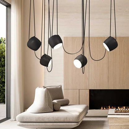 Modern Multi Dimmable Ceiling Light with Adjustable Heads | Elegant Pendant Lamp