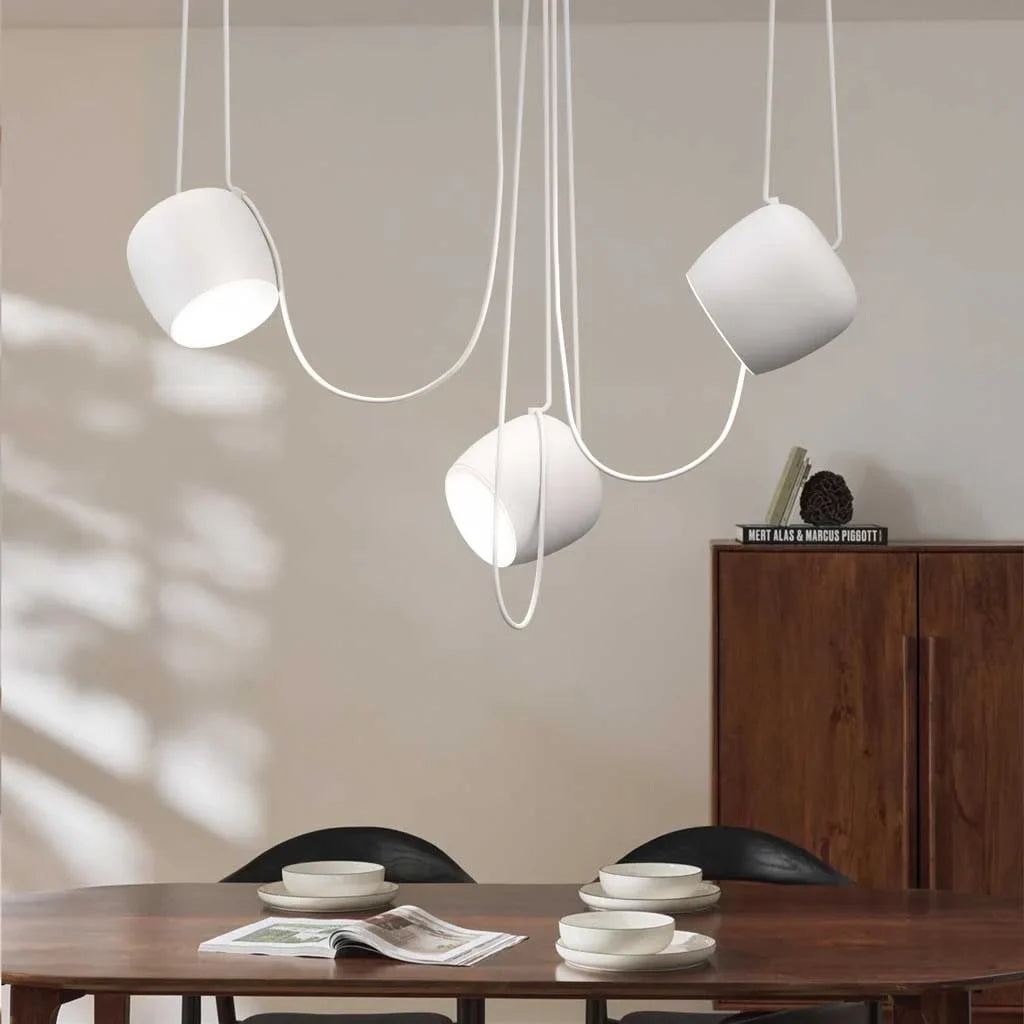 Modern Multi Dimmable Ceiling Light with Adjustable Heads | Elegant Pendant Lamp