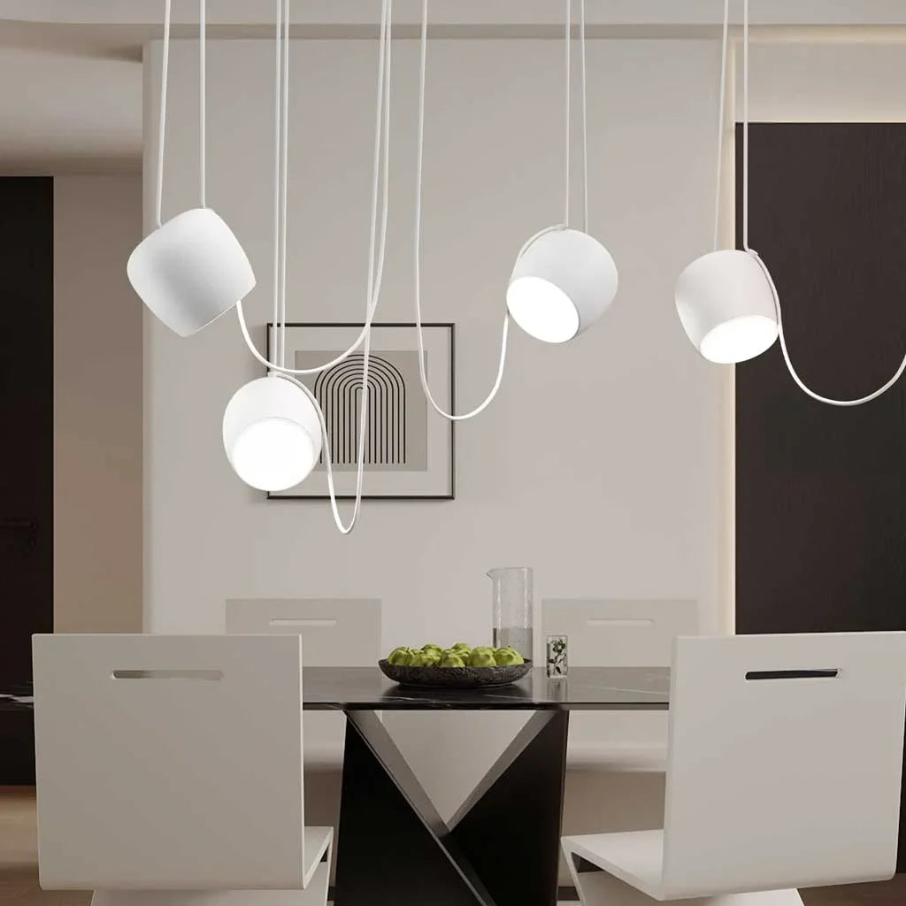 Modern Multi Dimmable Ceiling Light with Adjustable Heads | Elegant Pendant Lamp