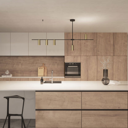 Modern Cylinder LED Pendant Light | Minimalist Dining Room Ceiling Lamp