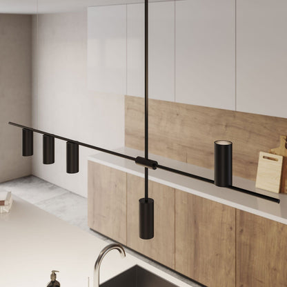 Modern Cylinder LED Pendant Light | Minimalist Dining Room Ceiling Lamp