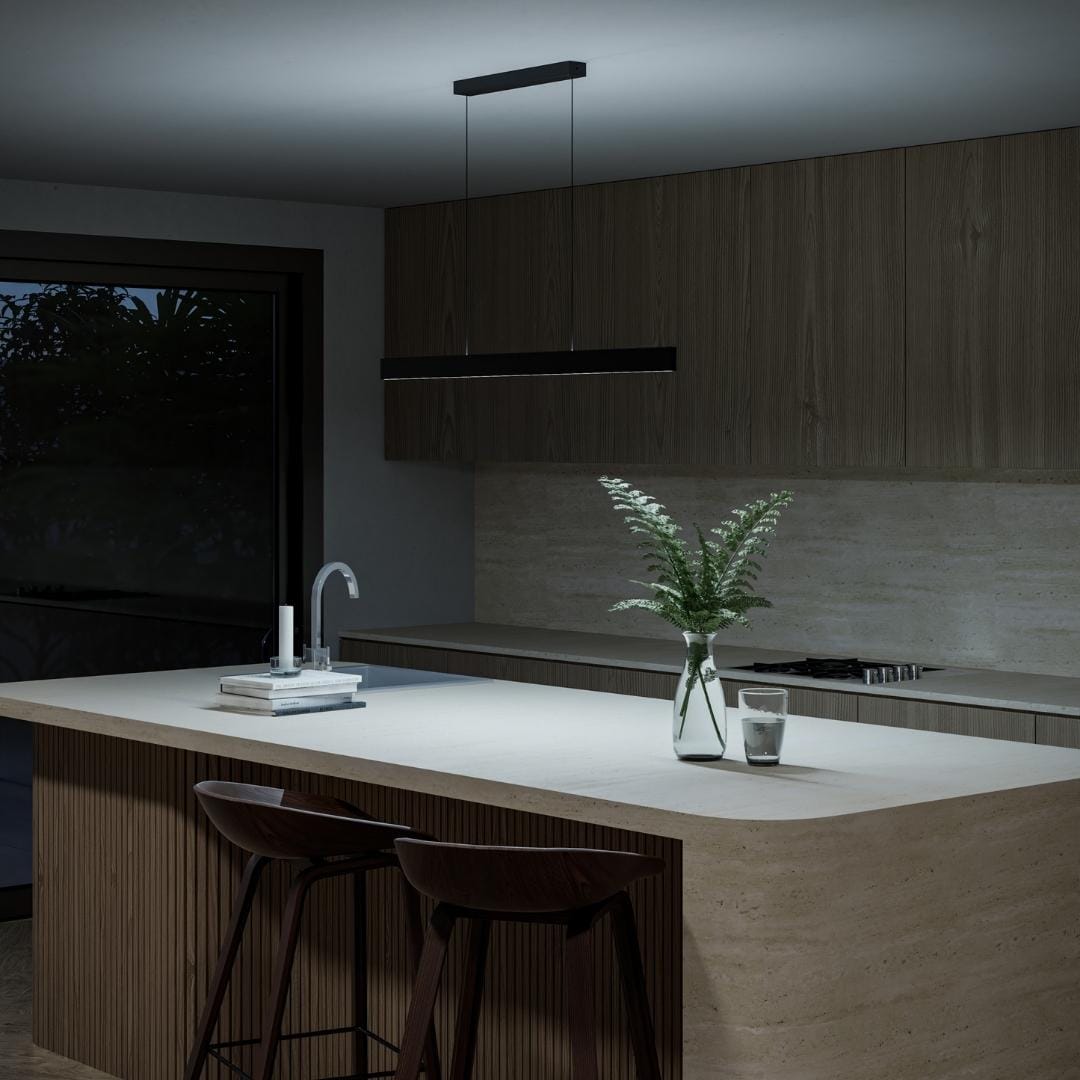 Minimalist Modern LED Pendant Light | Gesture Control Dining Room Ceiling Lamp