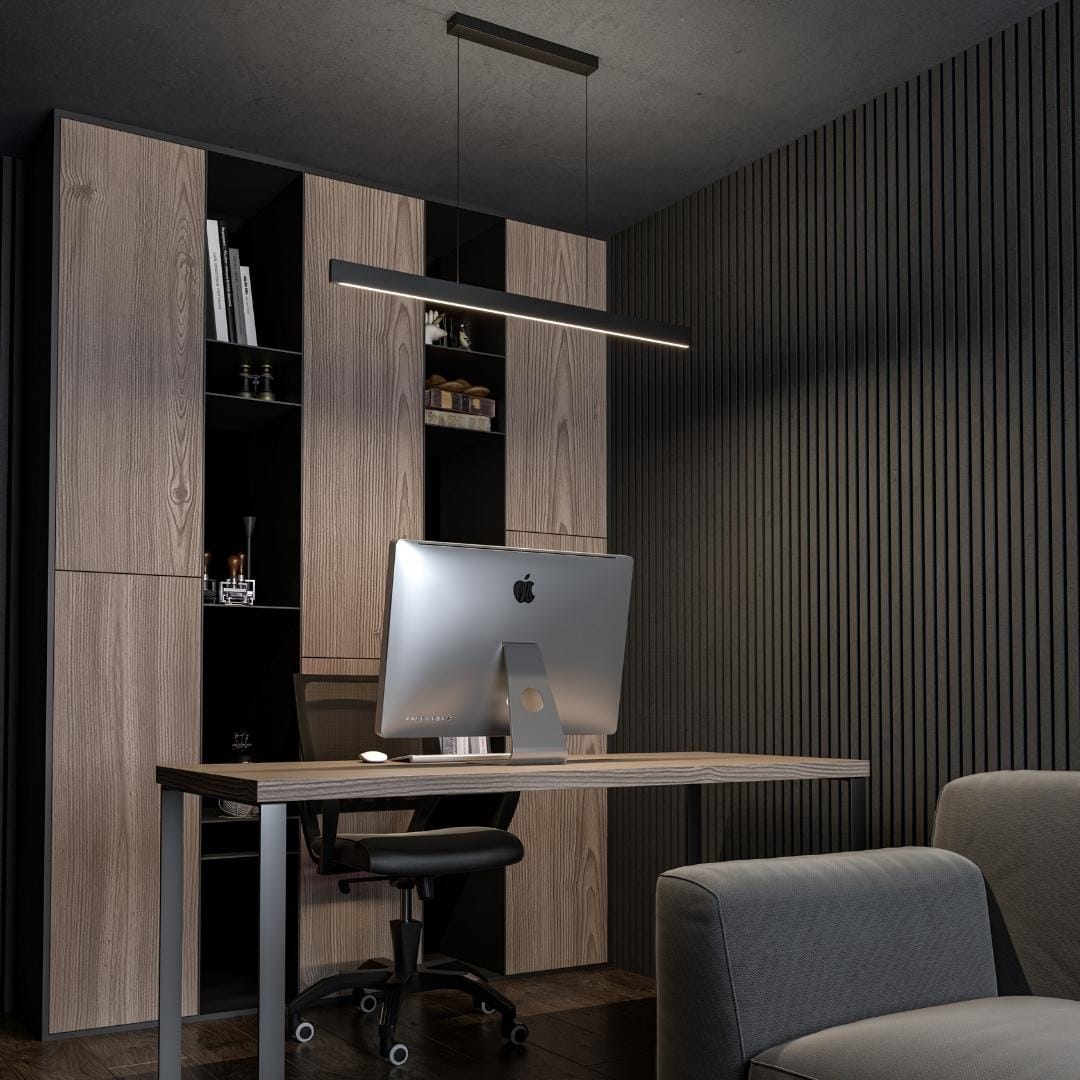 Minimalist Modern LED Pendant Light | Gesture Control Dining Room Ceiling Lamp