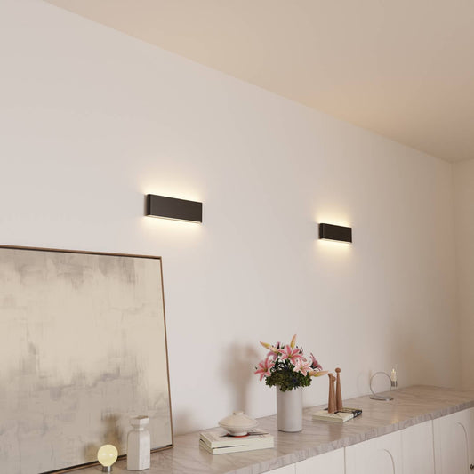 Rectangular LED Wall Light Sconce | Modern Bedroom Living Room Wall Lamp