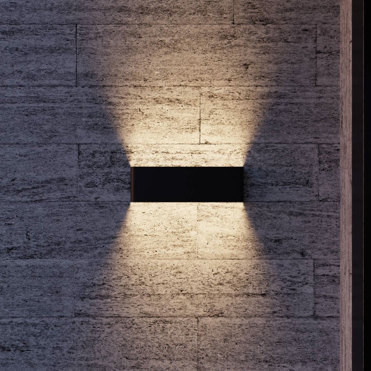 Rectangular LED Wall Light Sconce | Modern Bedroom Living Room Wall Lamp