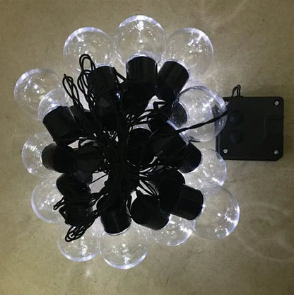 Outdoor string lights