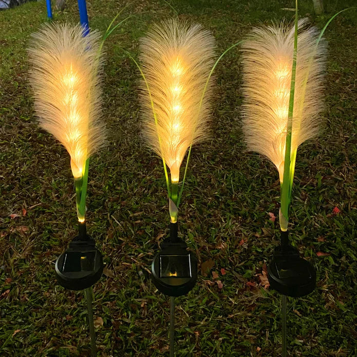 Outdoor rattan lamp